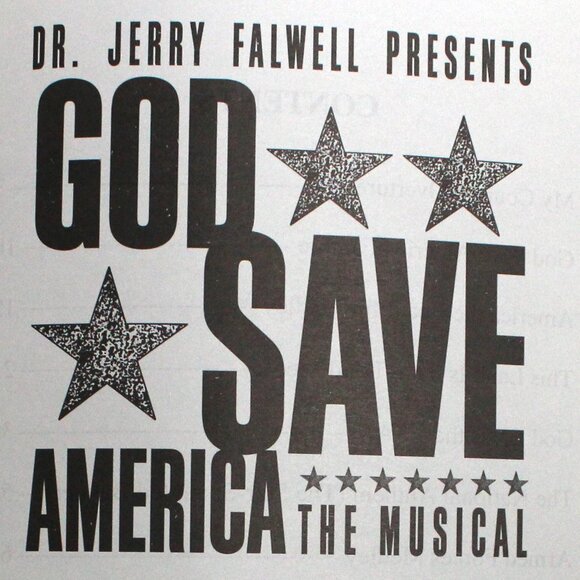 Dr. Jerry Falwell Presents God Save America The Musical Plus Cassette Tape - Picture 4 of 15
